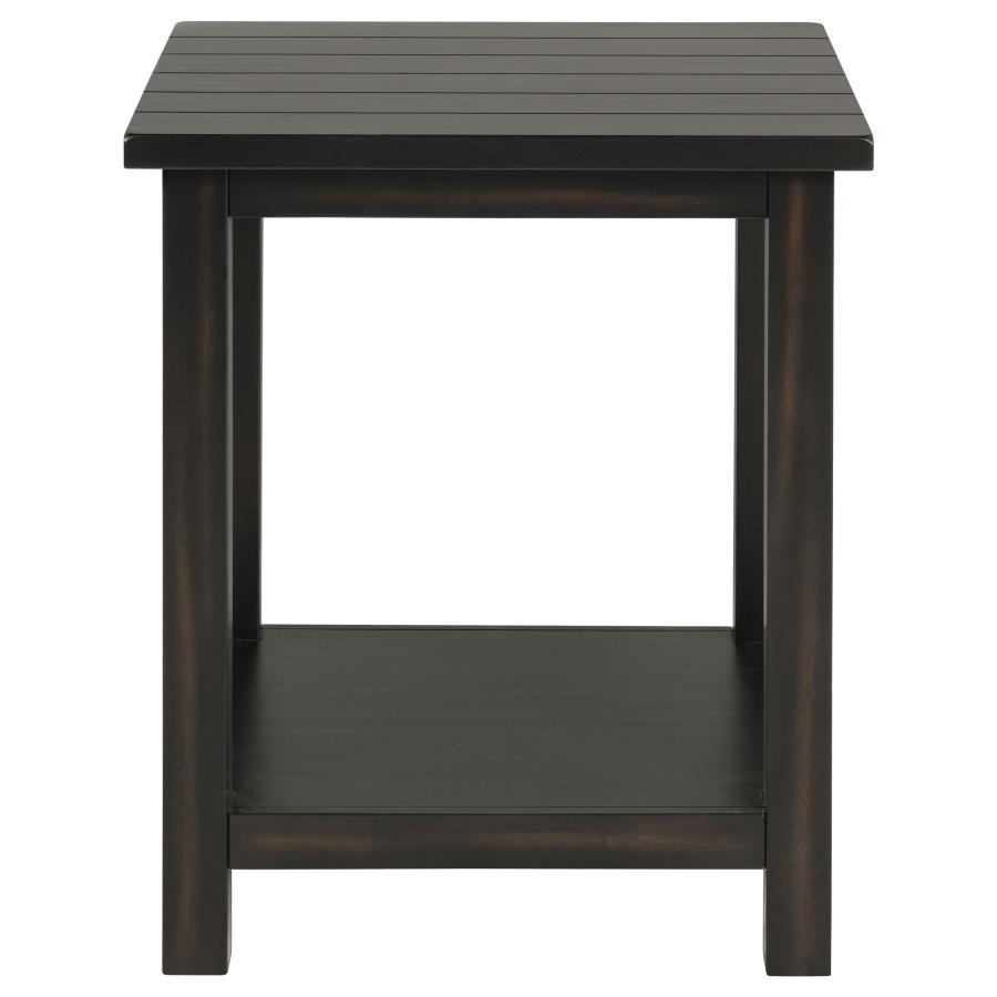 Payne - Wood End Table with Shelf End Tables by Coaster Fine Furniture - Walls Furniture & Mattress