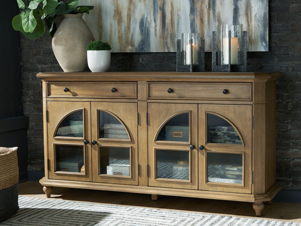 Barlomore - Accent Cabinet - Brown Accent Cabinets by Signature Design by Ashley® - Walls Furniture & Mattress