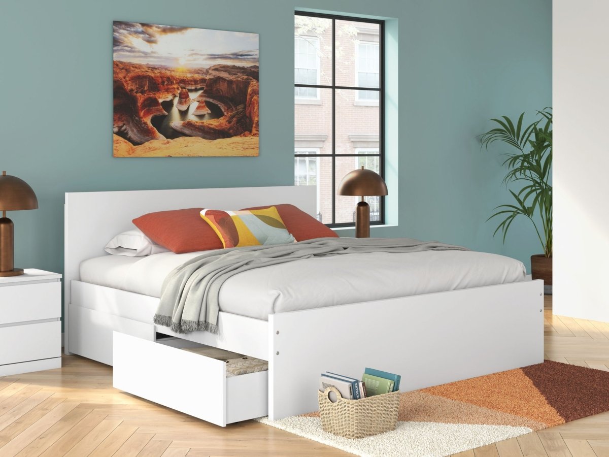 Onita - Panel Platform Bed Storage Beds by Signature Design by Ashley® - Walls Furniture & Mattress