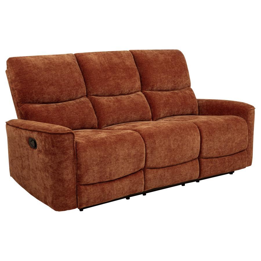Navarro - Chenille Upholstered Reclining Sofa Reclining Sofas by Coaster Fine Furniture - Walls Furniture & Mattress