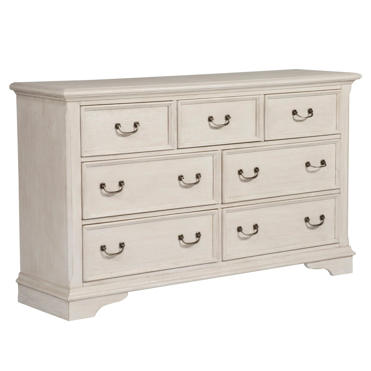 Bayside - 7 Drawer Dresser - White Dressers by Liberty Furniture - Walls Furniture & Mattress