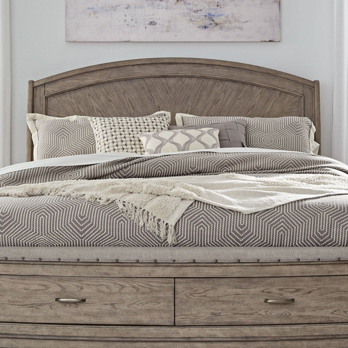 Avalon - Panel Headboard Panel Headboards by Liberty Furniture - Walls Furniture & Mattress