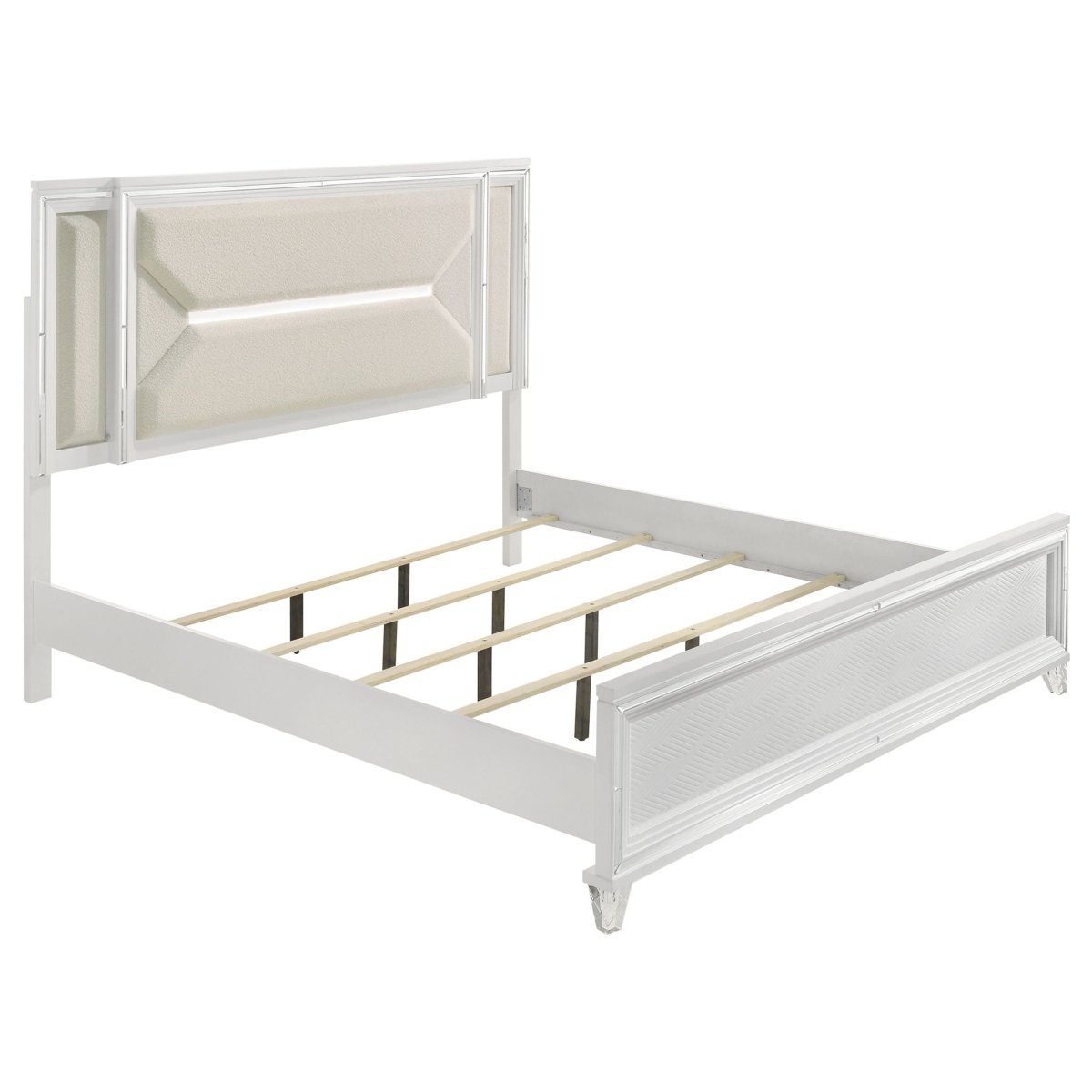Marmore - Panel Bed LED Headboard Panel Beds by Coaster Fine Furniture - Walls Furniture & Mattress