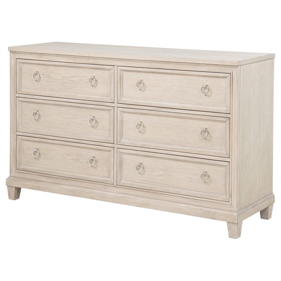 Pembroke - 6 - Drawer Bedroom Dresser Cabinet Dressers by Coaster Fine Furniture - Walls Furniture & Mattress