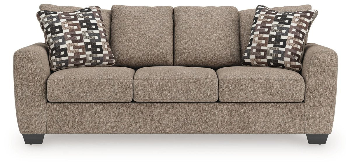 Triston - Peaks - Suede - Sofa Stationary Sofas by Benchcraft® - Walls Furniture & Mattress