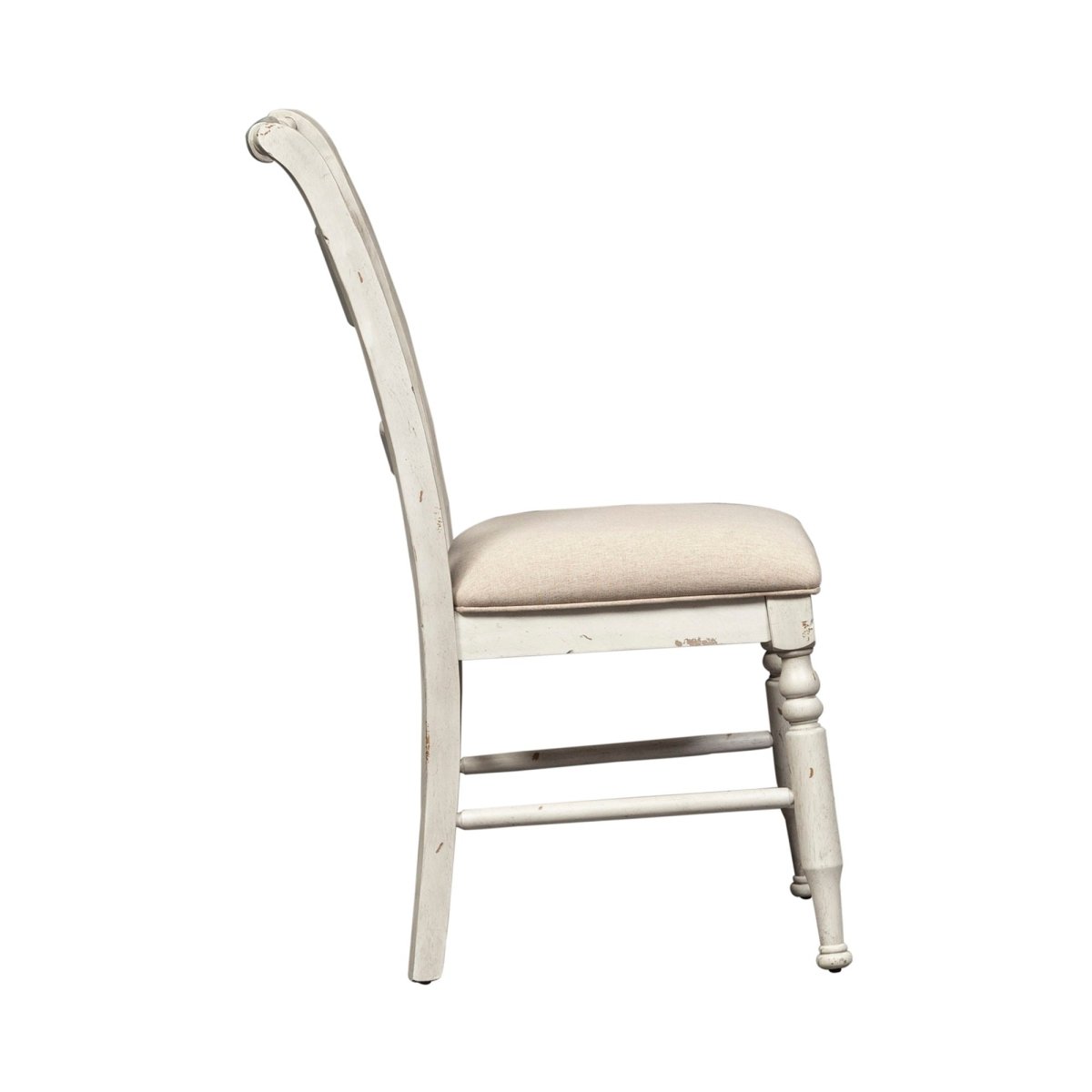 Whitney - Slat Back Side Chair - White Side Chairs by Liberty Furniture - Walls Furniture & Mattress