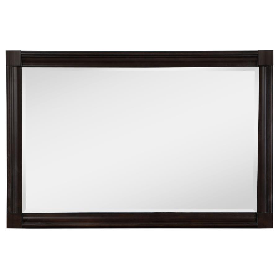 Andover - Dresser Mirror - Dark Oak Bedroom Mirrors by Coaster Fine Furniture - Walls Furniture & Mattress