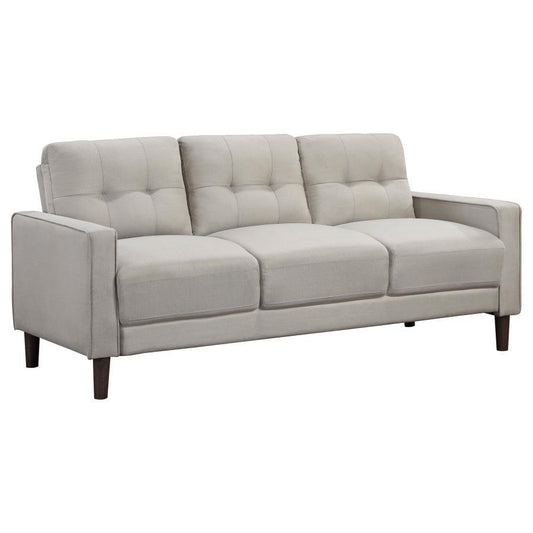 Bowen - Upholstered Track Arm Tufted Sofa Stationary Sofas by Coaster Fine Furniture - Walls Furniture & Mattress