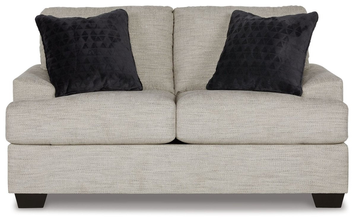 Vayda - Loveseat - Pebble Stationary Loveseats by Signature Design by Ashley® - Walls Furniture & Mattress