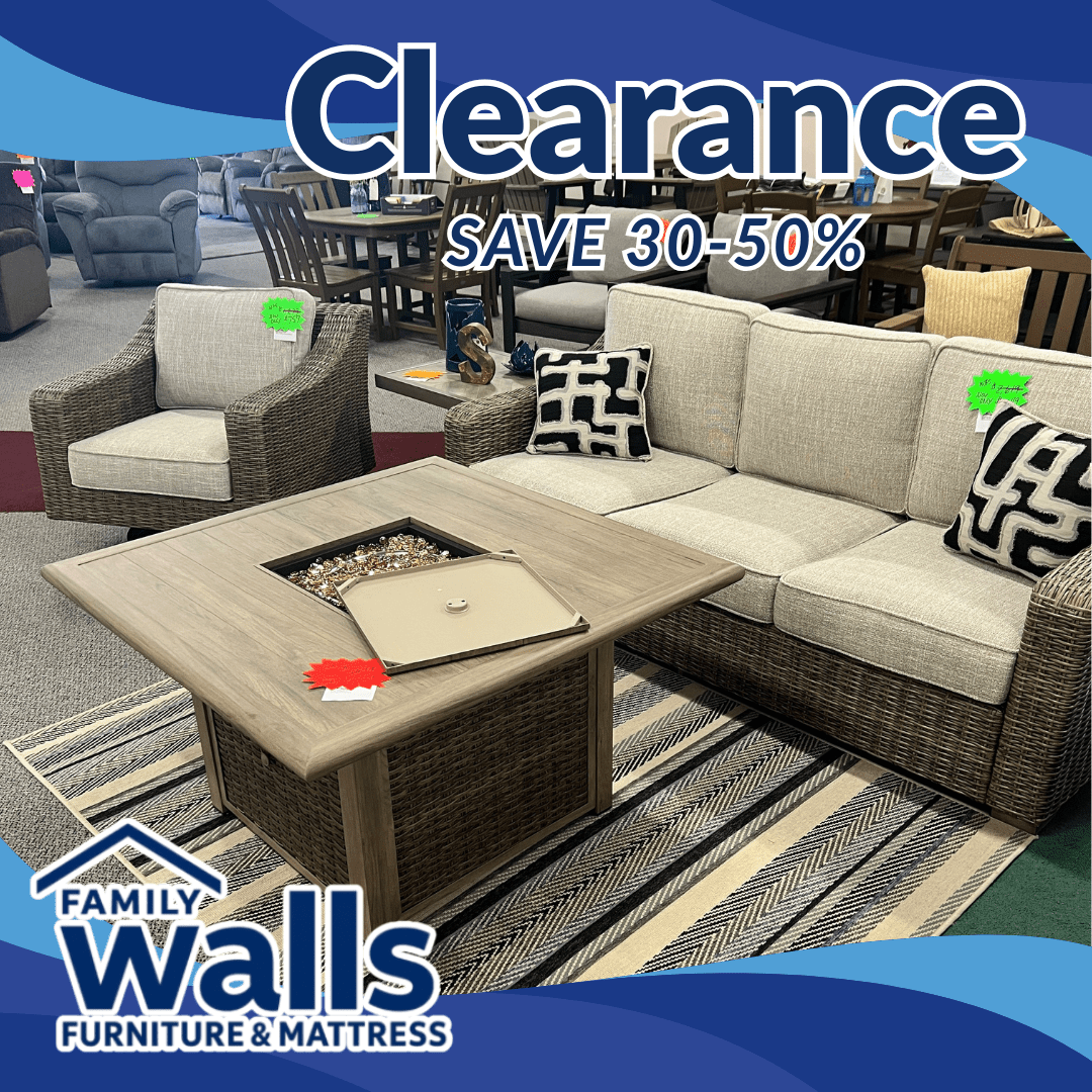 "Beachcroft" 4 PC Outdoor Patio Set by Walls Furniture & Mattress - Walls Furniture & Mattress