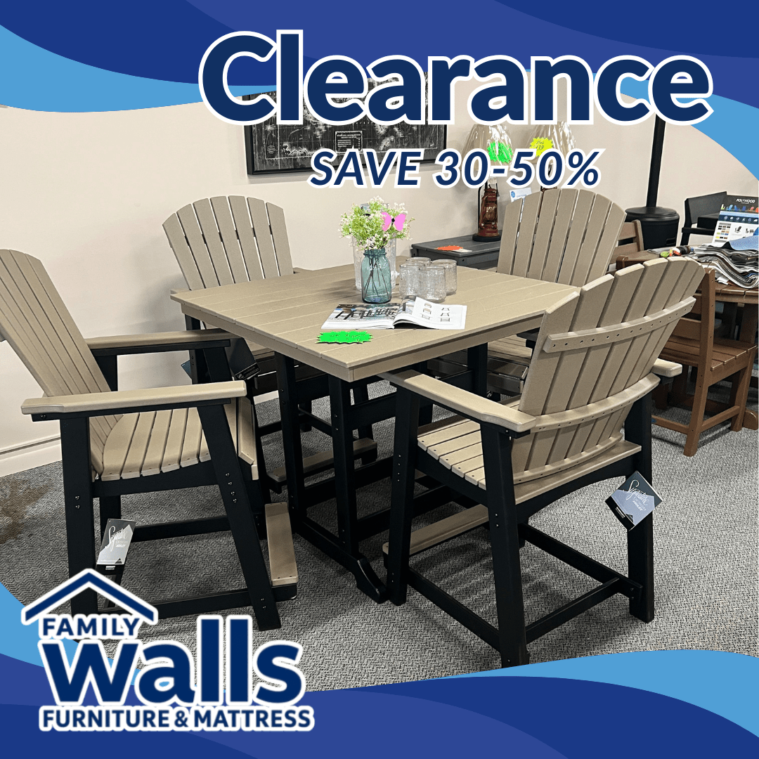 "Fairen Trail" 5 PC Outdoor Counter Dining Set by Walls Furniture & Mattress - Walls Furniture & Mattress