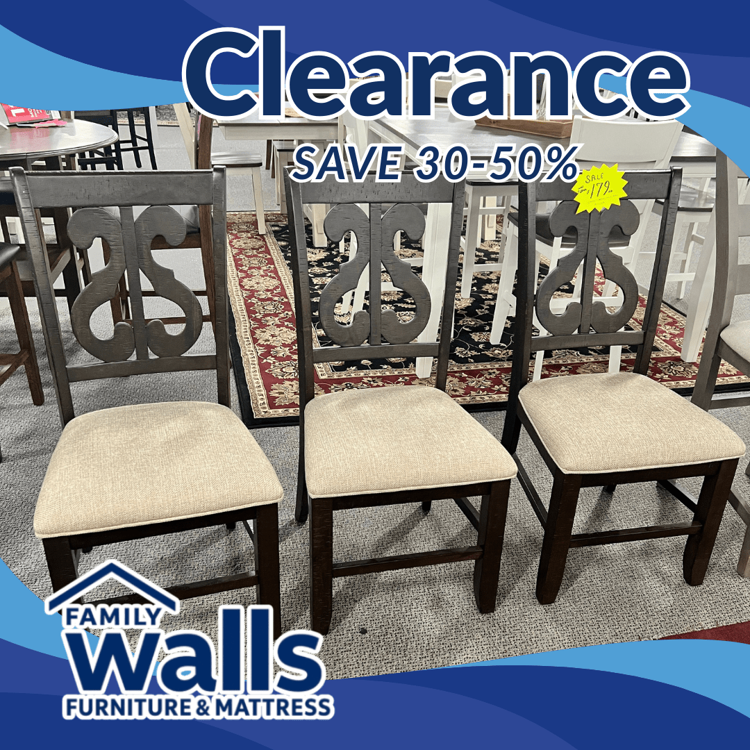 DST150SC Stone Charcoal Swirl Back Dining Chair by Walls Furniture & Mattress - Walls Furniture & Mattress