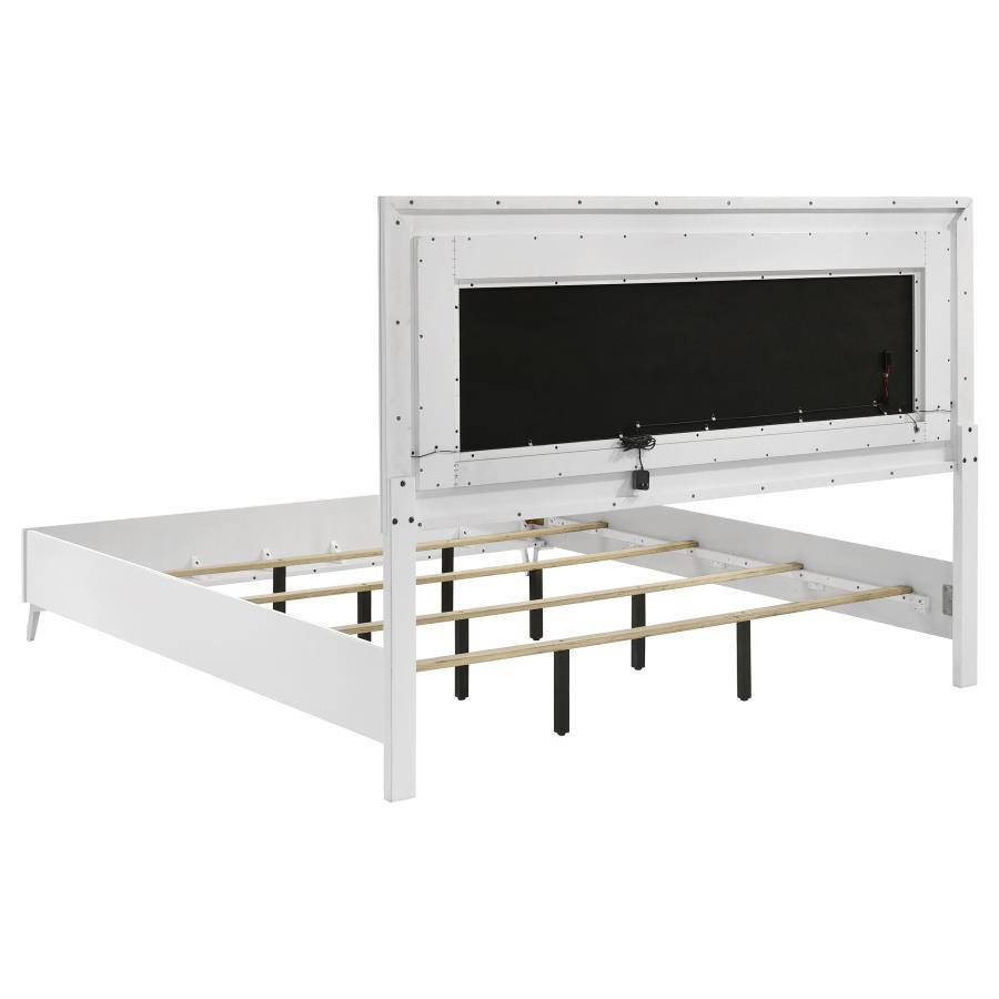 Cassia - LED Bedroom Set 4 Piece Bedroom Sets by Coaster Fine Furniture - Walls Furniture & Mattress