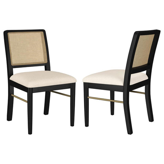 Arini - Rattan Cane Dining Side Chair (Set of 2) Chair Sets by Coaster Fine Furniture - Walls Furniture & Mattress
