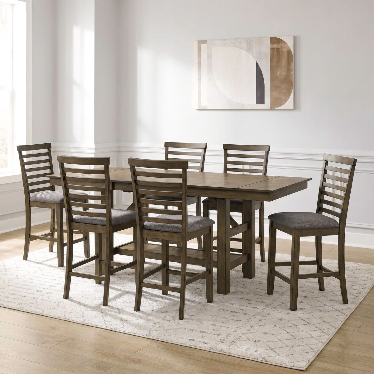 Brook Bay - Gathering Table Set 5 Piece Dining Room Sets by Liberty Furniture - Walls Furniture & Mattress