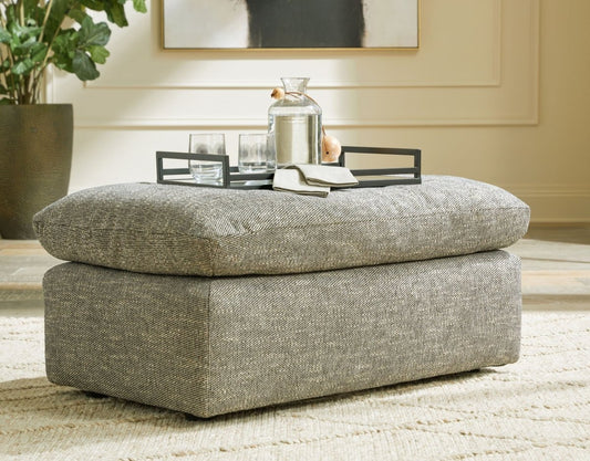 Dramatic - Ottoman - Granite Accent Ottomans by Benchcraft® - Walls Furniture & Mattress