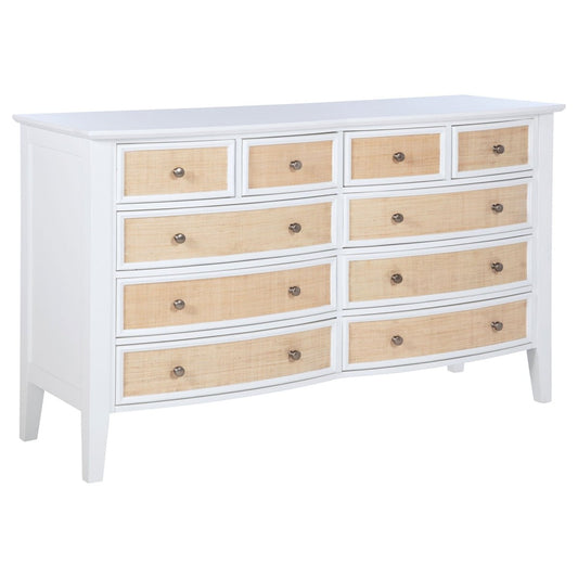 Bexhill - 10 - Drawer Dresser Dressers by Coaster Fine Furniture - Walls Furniture & Mattress