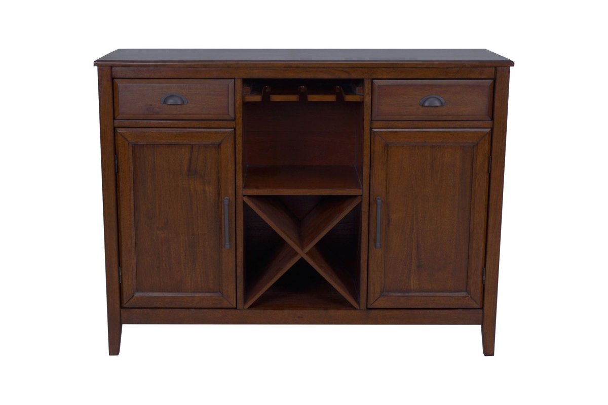 Bixby - Server - Espresso Servers by New Classic - Walls Furniture & Mattress