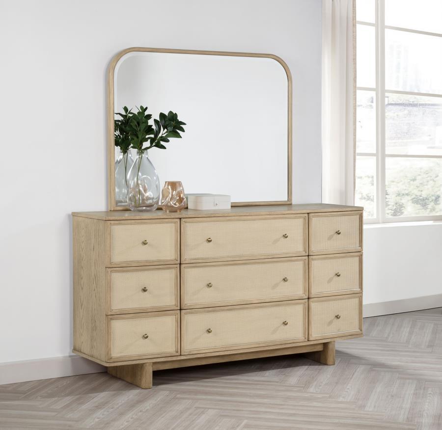 Kailani - 9 - Drawer Dresser Dressers by Coaster Fine Furniture - Walls Furniture & Mattress