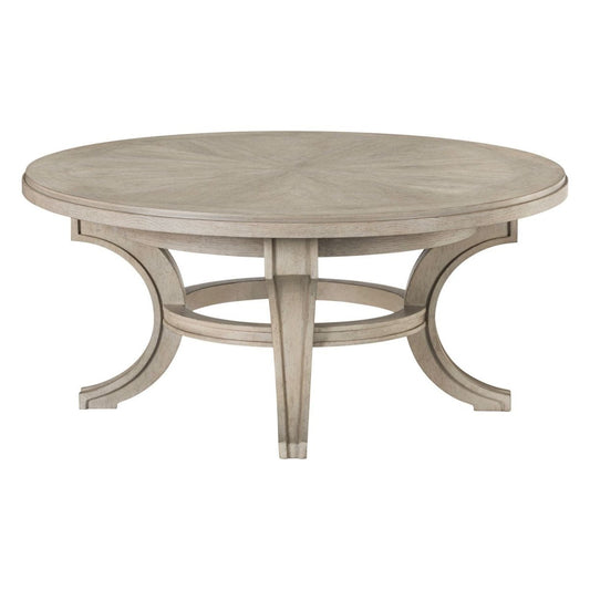 New Haven - Round Cocktail Table - Sanctuary White