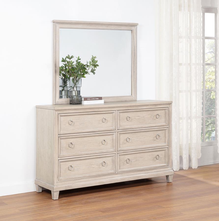 Pembroke - 6 - Drawer Bedroom Dresser Cabinet Dressers by Coaster Fine Furniture - Walls Furniture & Mattress