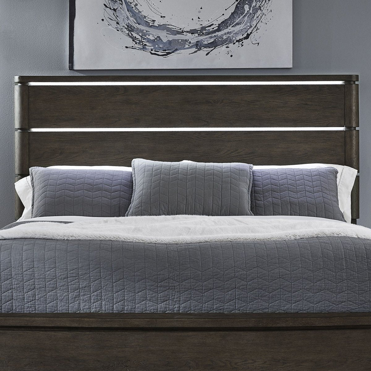 Cascade Falls - Panel Headboard Panel Headboards by Liberty Furniture - Walls Furniture & Mattress