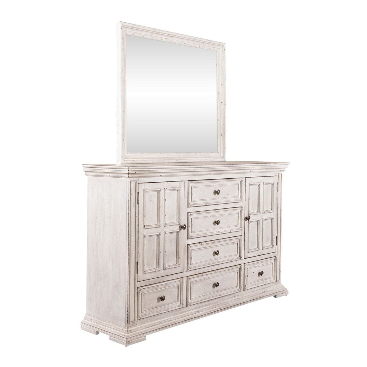 Big Valley - Dresser & Mirror Dresser & Mirror by Liberty Furniture - Walls Furniture & Mattress