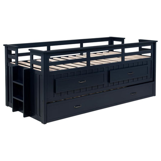 Carlsbad - Wood Captains Bed With Trundle Trundle Beds by Coaster Fine Furniture - Walls Furniture & Mattress