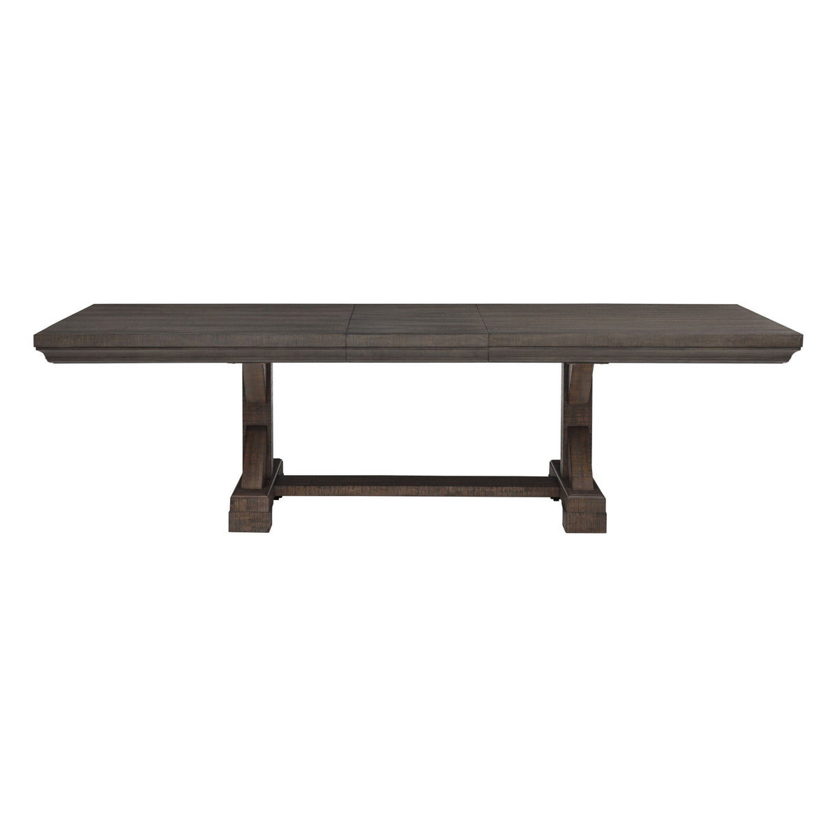 Augusta - Rectangle Dining Table - Rustic Brown