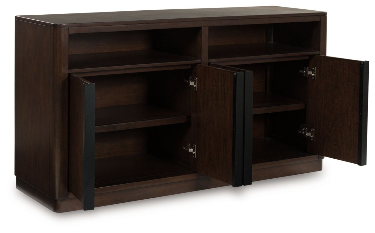 Dilenno - Dining Room Server - Dark Brown Servers by Signature Design by Ashley® - Walls Furniture & Mattress