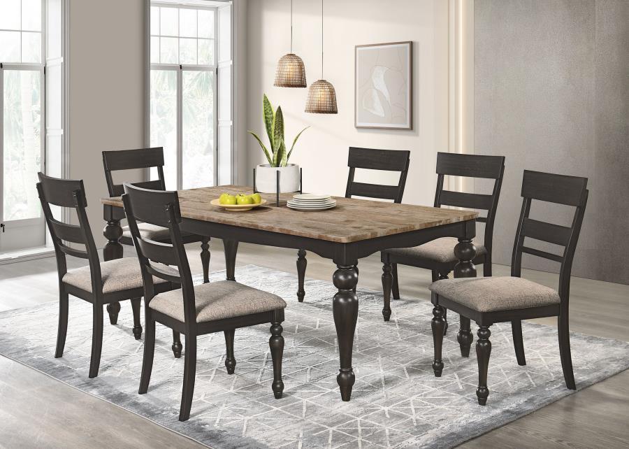 Bridget - Rectangular Dining Set 5 Piece Dining Room Sets by Coaster Fine Furniture - Walls Furniture & Mattress