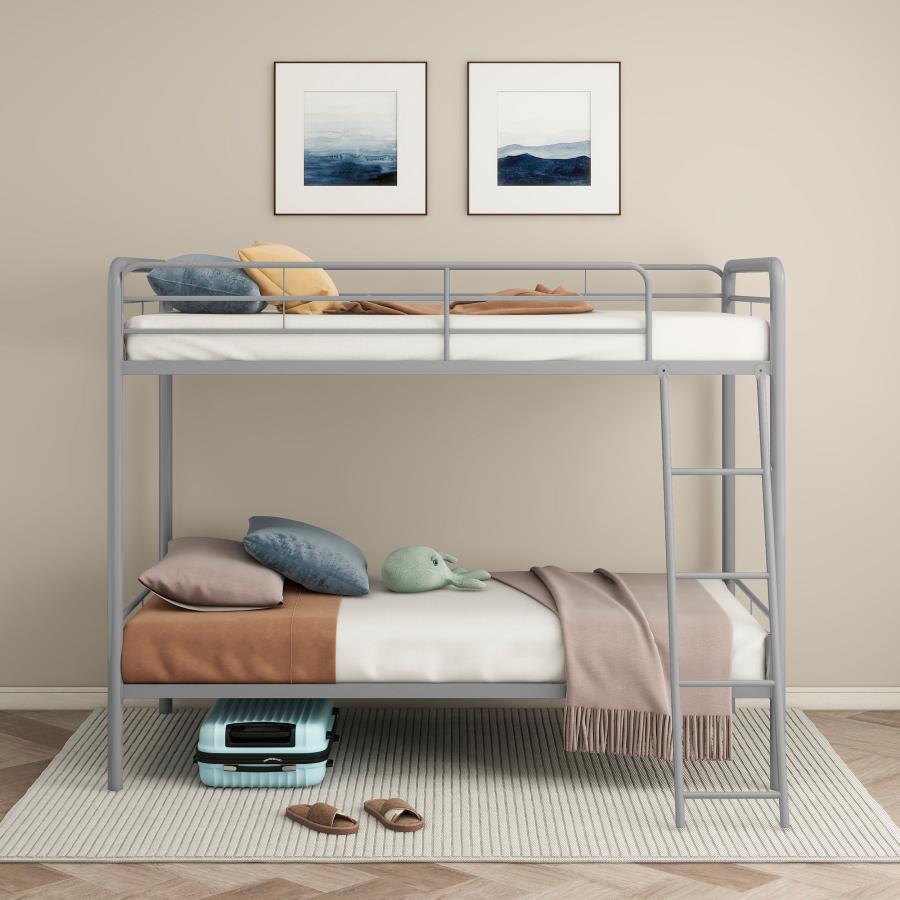 Carson - Metal Bunk Bed Bunk Beds by Coaster Fine Furniture - Walls Furniture & Mattress