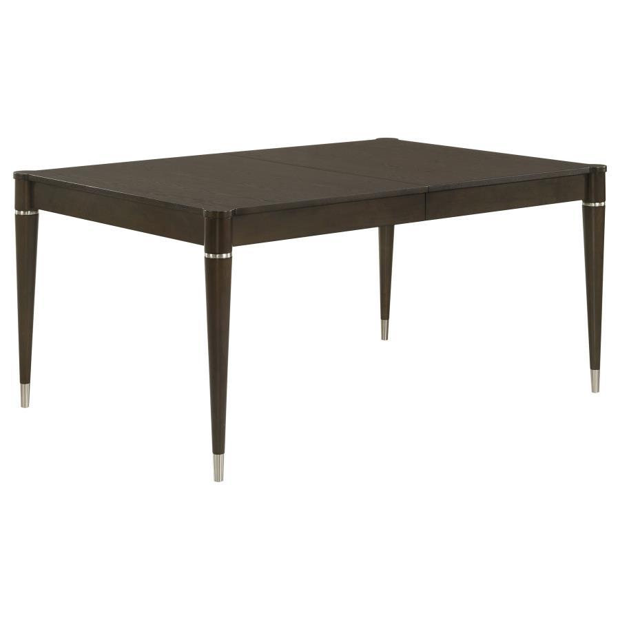 Reseda - Extension Leaf Dining Table - Ash Brown Dining Tables with Extensions by Coaster Fine Furniture - Walls Furniture & Mattress