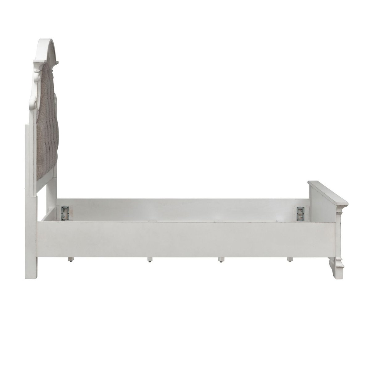 Magnolia Manor - Full Upholstered Bed - White Upholstered Beds by Liberty Furniture - Walls Furniture & Mattress