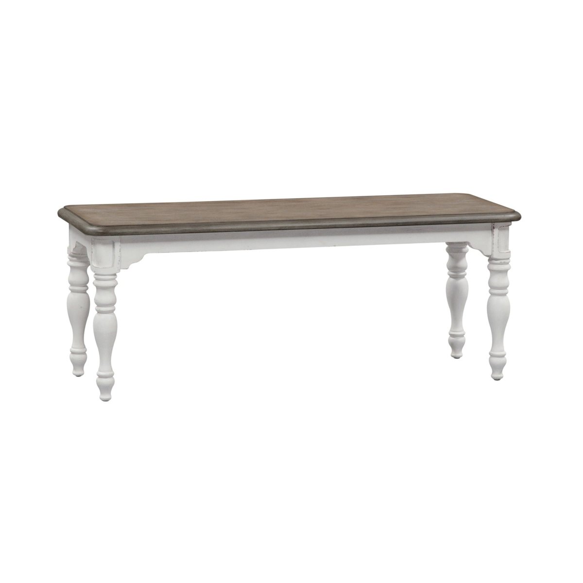 Magnolia Manor - Dining Bench - White Dining Benches by Liberty Furniture - Walls Furniture & Mattress