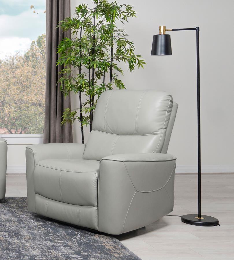 Greenfield - Upholstered Power Recliner Chair Reclining Chairs by Coaster Fine Furniture - Walls Furniture & Mattress
