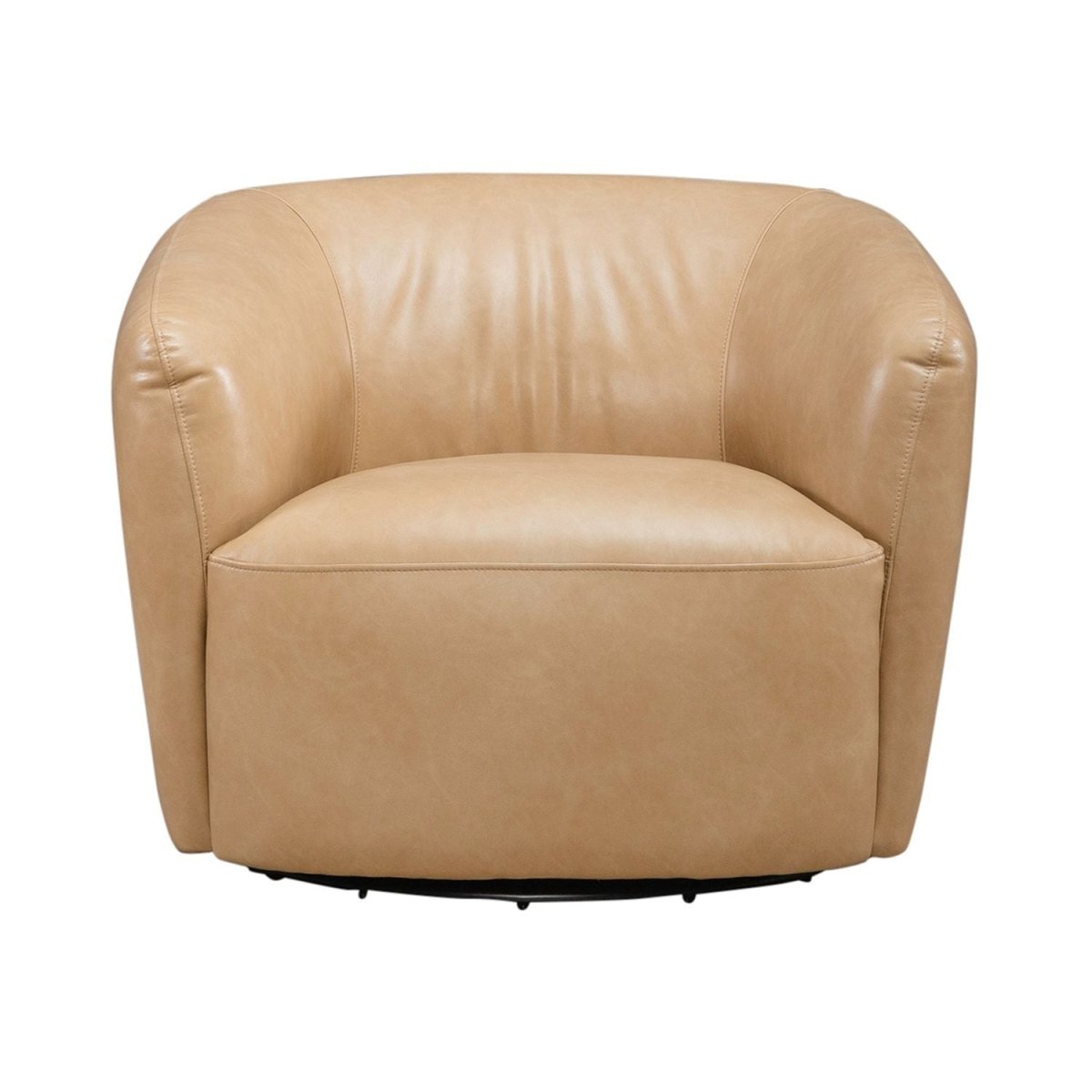 Donovan - Upholstered Swivel Accent Chair - Tan Swivel Chairs by Liberty Furniture - Walls Furniture & Mattress