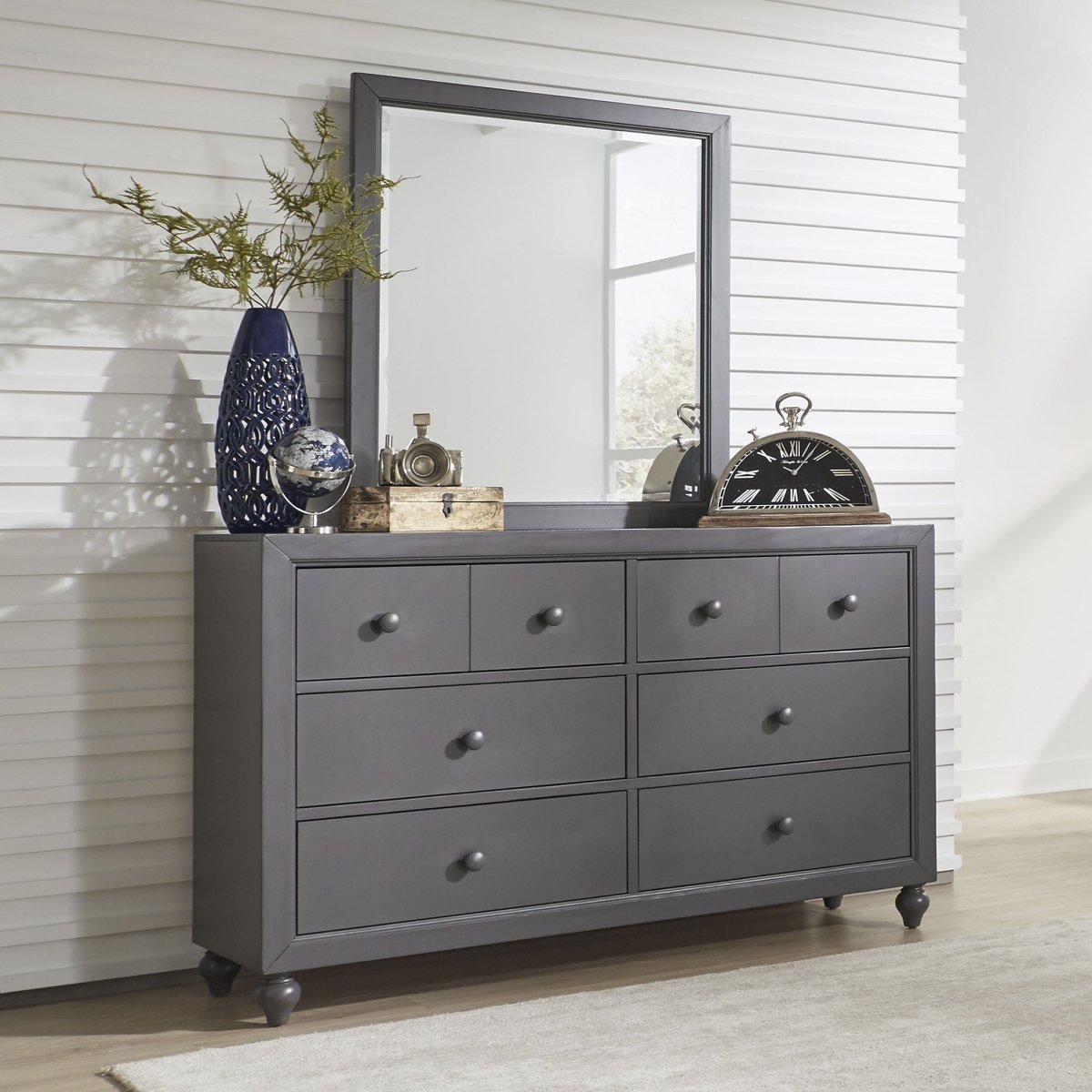 Cottage View - Panel Bed, Dresser & Mirror 3 Piece Bedroom Sets by Liberty Furniture - Walls Furniture & Mattress