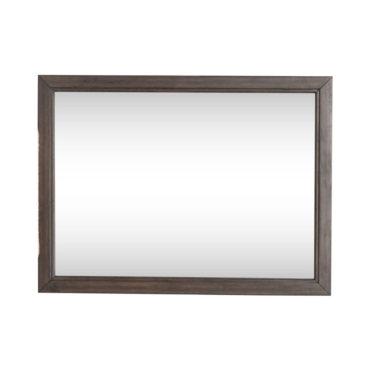 Modern Edge - Landscape Mirror - Brown Landscape Mirrors by Liberty Furniture - Walls Furniture & Mattress