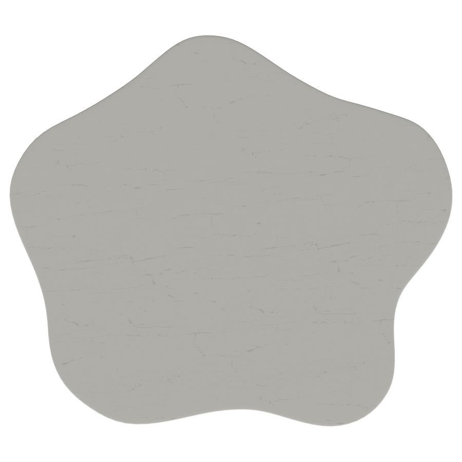 Perth - Side Table With Cloud - Shaped Top Side Tables by Coaster Fine Furniture - Walls Furniture & Mattress