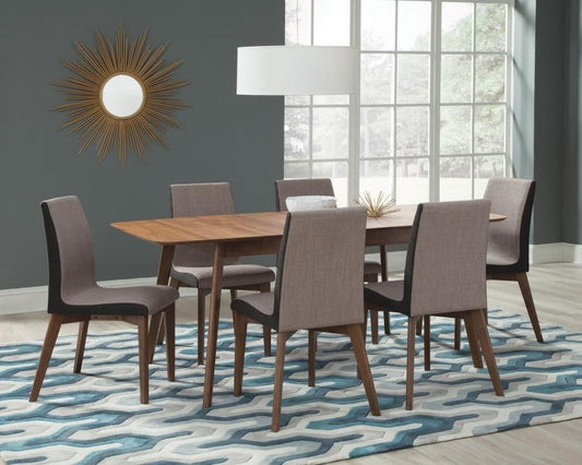 Redbridge - Rectangular Dining Set 5 Piece Dining Room Sets by CoasterEveryday - Walls Furniture & Mattress