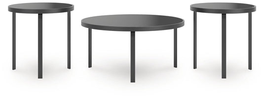 Dorylin - Black - Occasional Table Set (Set of 3) Table Sets by Signature Design by Ashley® - Walls Furniture & Mattress