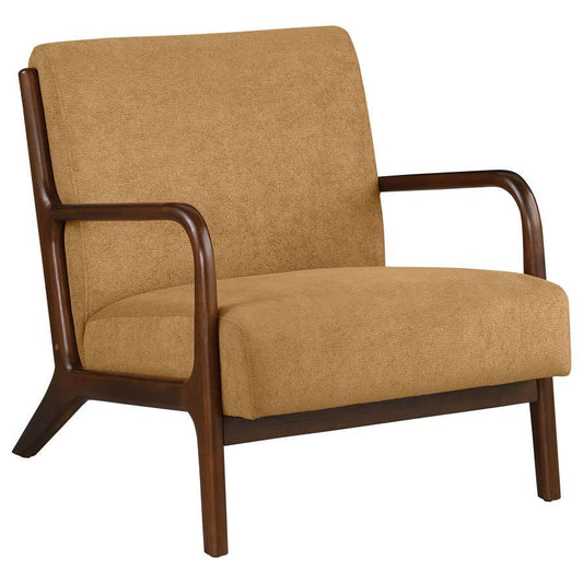 Foster - Upholstered Wood Frame Accent Chair Accent Chairs by CoasterEveryday - Walls Furniture & Mattress