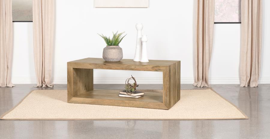 Benton - Rectangular Solid Wood Table End Tables by Coaster Fine Furniture - Walls Furniture & Mattress