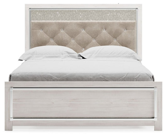 Altyra - Queen Panel Bed With Roll Slats - White Panel Beds by Signature Design by Ashley® - Walls Furniture & Mattress