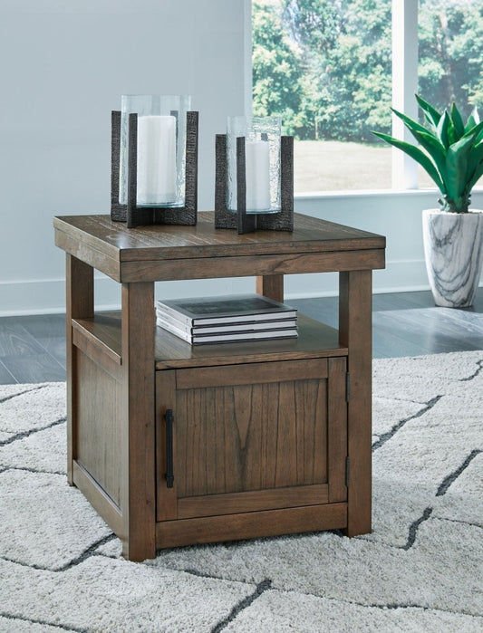 Boardernest - Rectangular End Table - Brown End Tables by Signature Design by Ashley® - Walls Furniture & Mattress