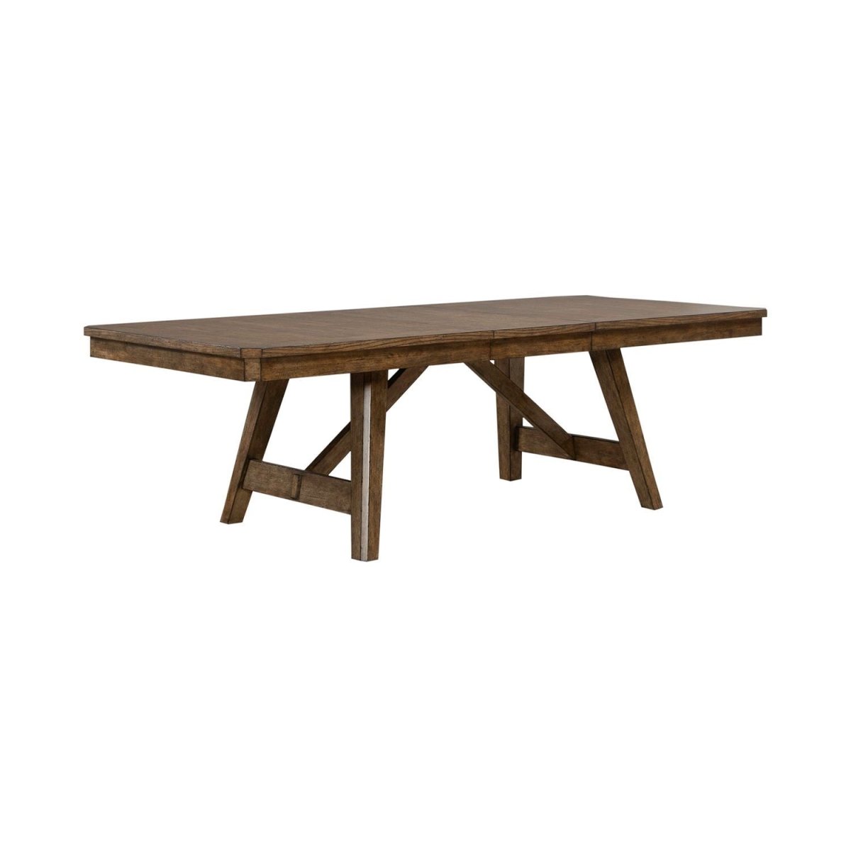 Carolina Park - Trestle Table - Brown Dining Tables by Liberty Furniture - Walls Furniture & Mattress