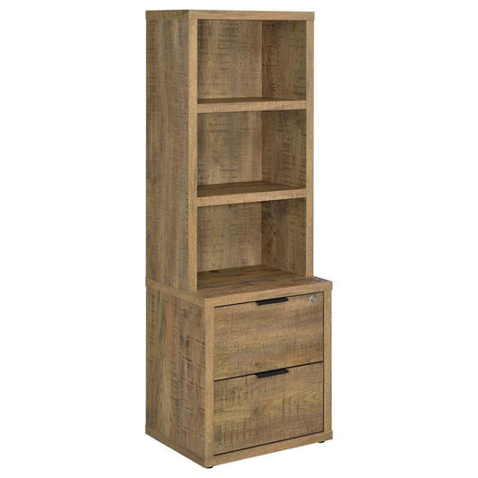 Westpark - 3 - Shelf Bookcase USB And Lockable Drawer Standard Bookcases by Coaster Fine Furniture - Walls Furniture & Mattress