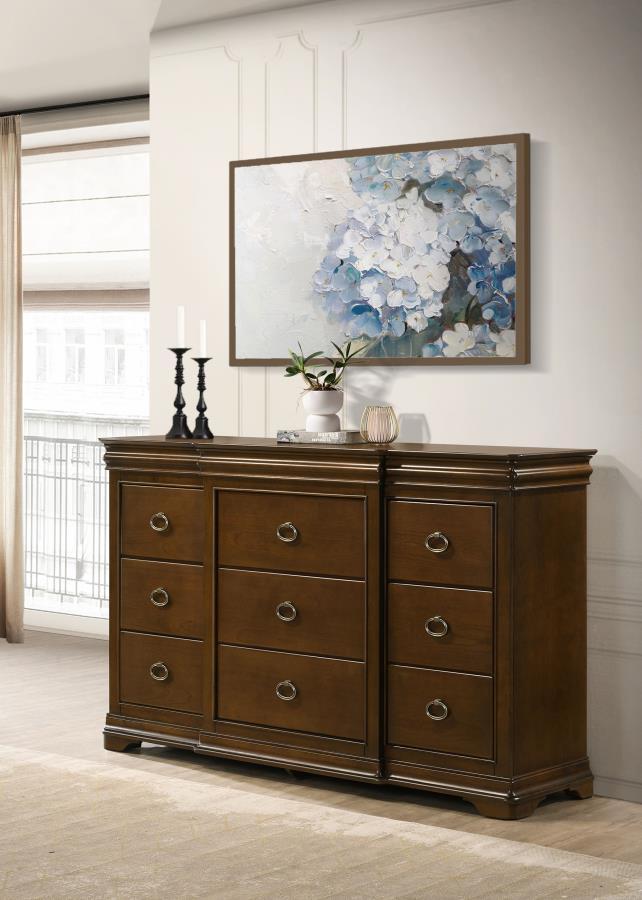 Garland - 11 - Drawer Bedroom Dresser Cabinet Dressers by Coaster Fine Furniture - Walls Furniture & Mattress