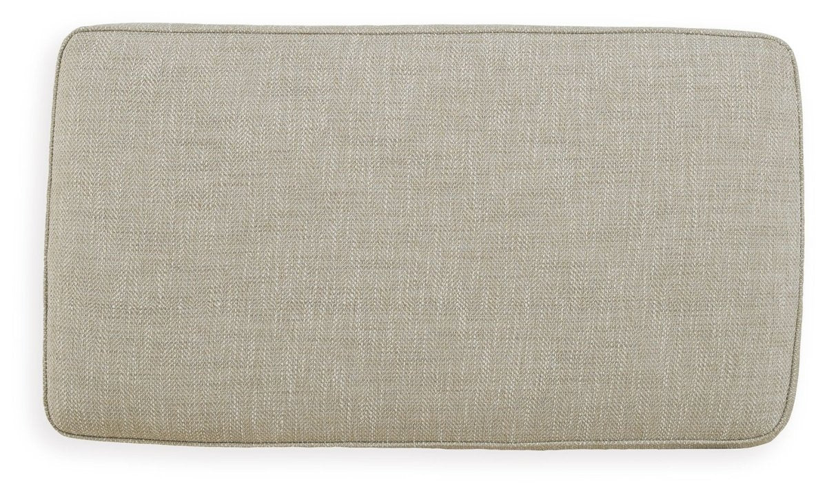 Asanti - Ottoman - Fog Accent Ottomans by Benchcraft® - Walls Furniture & Mattress